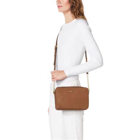 michael kors large saffiano crossbody bag